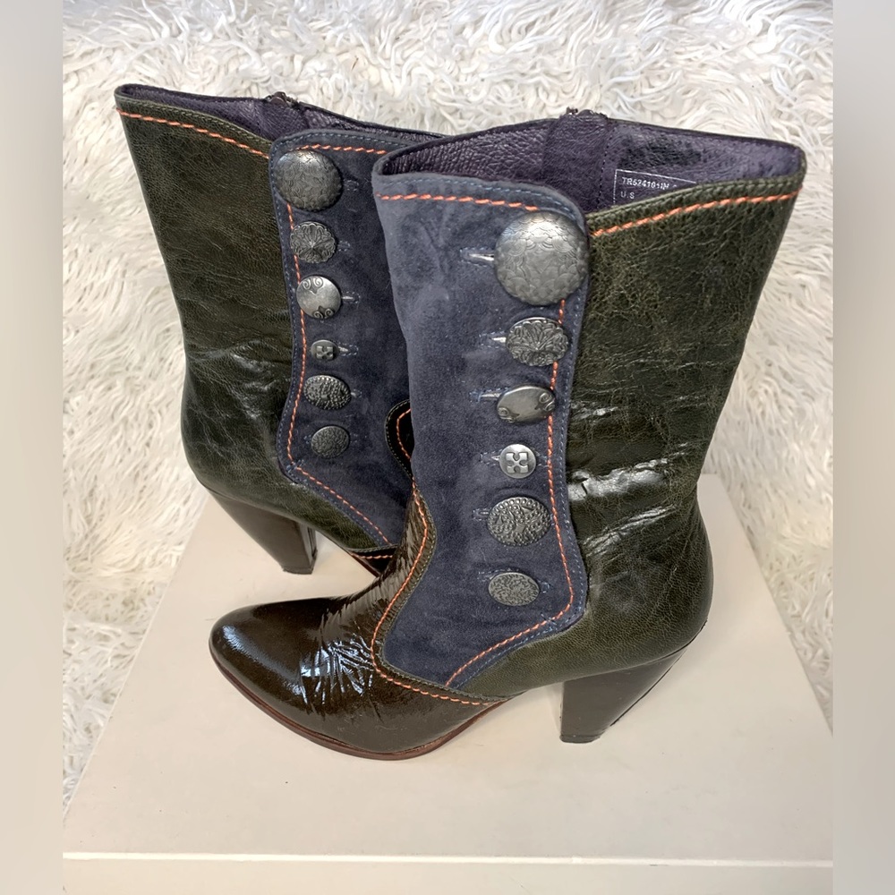 Bohemian Leather Booties True Religion Size 8